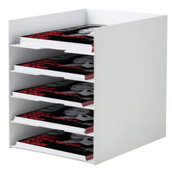 PaperFlow 3005.02 bac de rangement de bureau Gris