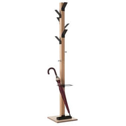 PaperFlow K700001 porte-manteaux Colonne 6 crochet(s) Bois
