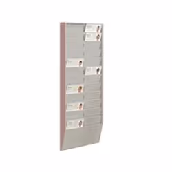PaperFlow PB24C.02, Stand d'information, A4, Polystyrène, Gris, verticale, 199 mm