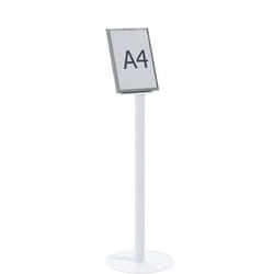 PaperFlow PIA4.35.13 Stand d'information A4 Acier Blanc