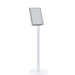 PaperFlow PIA3.35.13 Stand d'information A3 ABS, Acier Blanc
