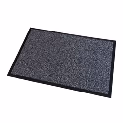 PaperFlow 4TP90X150.02, Intérieure, Extérieure, Tapis de sol, Polyamide, Gris, Monochromatique, Monochromatique