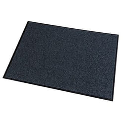 PaperFlow K480400 Intérieure, Extérieure Tapis de sol Rectangle Polypropylène (PP), Vinyl Noir