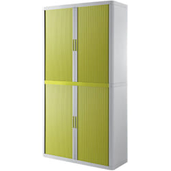 Certeo - Paperflow, Armoire à rideaux easyOffice®, 4 tablettes, hauteur