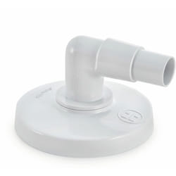 Hayward - Skim-Vac coudé 32/38 pour skimmer de piscine - Blanc - SP11071