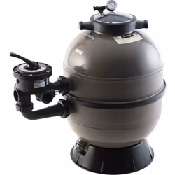 Filtre à sable pro série HI SIDE 9.5M3/H Filtre injecté en Polyéthylène et soudé par thermo fusion Facilité d'utilisation et  ...
