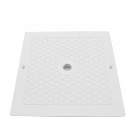 Couvercle carré pour skimmer de piscine - 25.5 x 25.5 cm - Blanc - SPX1082E - Hayward