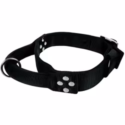 Ce collier nylon est large, souple et de bonne qualité. Il s'adapte aux tours de cou de 50 cm à 60 cm. dimension collier long ...
