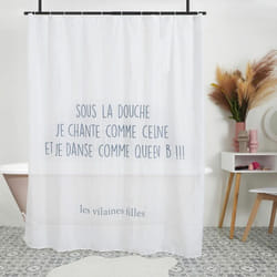 Sans Marque - Rideau de douche Les Vilaines Filles