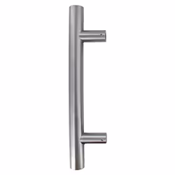 Bâton de maréchal - SAMA - 350x32x1 cm - Inox 304 - Entraxe 220 mm - Utilisation intérieure