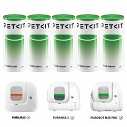 Rouleaux de sacs poubelles 8L pour litière automatique 5 rouleaux