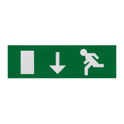 Cooper - Etiquette de signalisation adhésive pour bloc lumineux