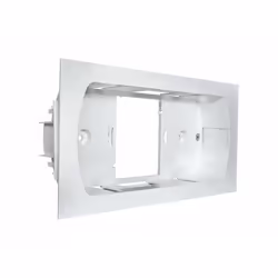Cadre d'encastrement pour boitier A2. Compatible pour références UNILED 2 et STD 2. Compatible avec LUM10244, LUM10246, LUM16 ...