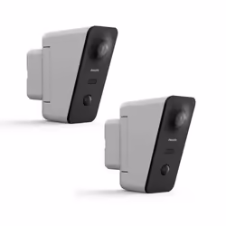 Lot de 2 caméras extérieur Philips WelcomeEye View