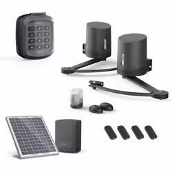 Kit Premium ultra complet Contenu du kit : 1 motorisation Avidsen ORANE510 pour portail battant (Ref : 114201): Deux moteurs  ...