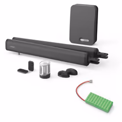 Votre portail s'ouvrira même en cas de coupure de courant avec le Teha 410 et sa batterie Ce kit comprend : -1 motorisation T ...