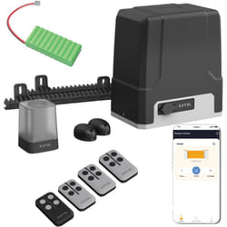 Motorisation connectée avec batterie de secours pour portail coulissant : max 8m/500kg - XC500 Extel Umii