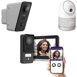 Kit Visiophone filaire 3K Philips Connect 3 + caméra intérieure + caméra extérieure
