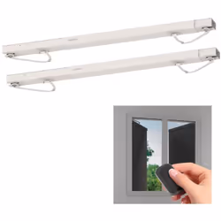 Lot de 2 pour automatiser 2 fenêtres Composition du pack : 2 motorisations pour volet battant Avidsen Open W (ref 114600) 2 t ...