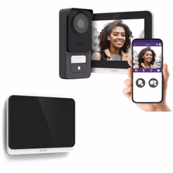 Ce pack du visiophone Philips Connect 3 est composé de 1 visiophone Philips Connect 3 (réf 531046) 1 moniteur couleur 7" tact ...