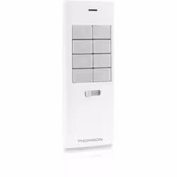 1 télécommande 12 canaux Fonctionne avec 1 pile 3V de type CR2032 (fournie) Fréquence radio : 868.3MHz Vous pourrez ainsi com ...