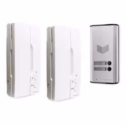 Kit dinterphones audio (avec combinés) pour deux logements 2 fils Multi Home - Thomson - 512282
