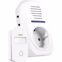 Informations techniques Composants de la sonnette sans fil : Set complet Couleur : blanc Dimensions récepteur : 156 x 320 x 7 ...