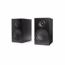 Enceinte bibliothèque active TRIANGLE LN01A ELARA NOIR MAT X2