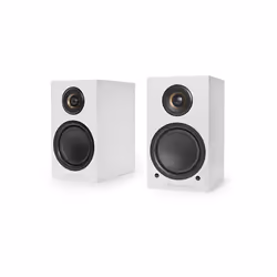 Enceinte bibliothèque active TRIANGLE LN01A ELARA BLANC MAT X2