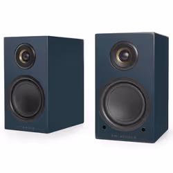 Enceinte bibliothèque active TRIANGLE LN01A ELARA Bleue X2