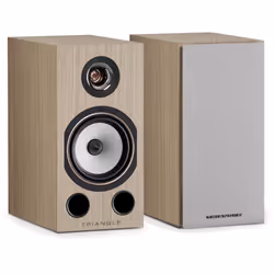Enceinte bibliothèque TRIANGLE COMETE Sycomore 40e anniv X2