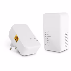 La prise qui sera à brancher près de votre box internet Branchez cette prise sur une prise de courant près de votre box inter ...