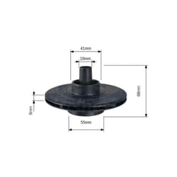 Turbine pour pompe pulso 200M, PUL221.