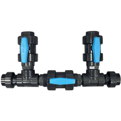 Aqualux - Kit By Pass pour Pompe à Chaleur Piscine - edg - Diamètre 50 mm - Avec Vannes de réglage