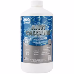 Anti-calcaire liquide, bidon de 1L, EDG - AQUALUX - 105682 - Solution aqueuse stable en présence d'oxydant limitant les dépôt ...