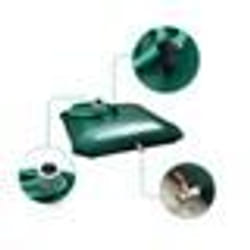 Kit Citerne Souple Récupération Eau De Pluie - AQUALUX - 500 Litres - Multi Usages Arrosage Jardinage Bricolage