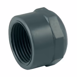 Raccord PVC pression - Bouchon PVC pression à visser F 11/4