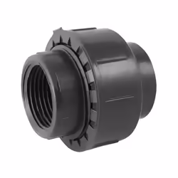 Raccord PVC pression - Raccord PVC pression - Raccord union 3 pièces PVC pression mixte FF Ø50-11/2 de Générique