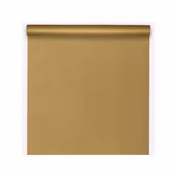 Nappe en rouleau - Harmony - Opaque 10m - Or mat - Tissu synthétique - Déperlant et résistant