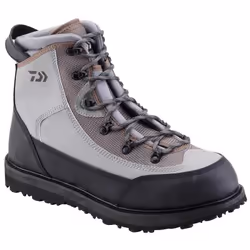 Chaussures de wading Daiwa WB pour homme - Noir/gris - Textile - Confortable et résistant