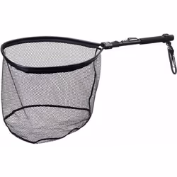 Épuisette Ronde Wading - Daiwa - 82 cm - Maille Caoutchouc 6 mm - Système dAttache Technique