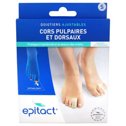 Epitact Doigtiers Ajustables Cors Pulpaires et Dorsaux Taille S