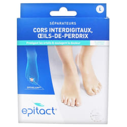 Epitact Cors Interdigitaux Oeils-de-Perdrix Séparateurs 4 Unités