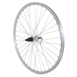 Roue VTC 28 - Shimano - Mach1 ER10 - V-Brake - Argent - TX 800