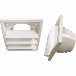 Roblin 112.0159.040, Grille d'aération, Blanc, 20 cm