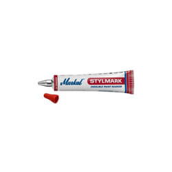 Marqueur peinture indelebile tube 50ml rouge Wilmart