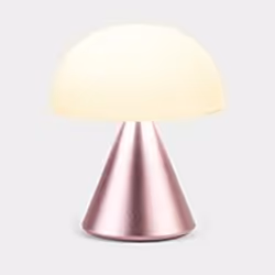 LEXON Mina, Rose, Acrylonitrile-Butadiène-Styrène (ABS), Aluminium, Chambre à coucher, Chambre d'enfant, Couloir, Bureau, Bur ...