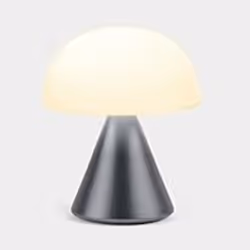 LEXON Mina, Gris, Métallique, Acrylonitrile-Butadiène-Styrène (ABS), Aluminium, Chambre à coucher, Chambre d'enfant, Couloir, ...