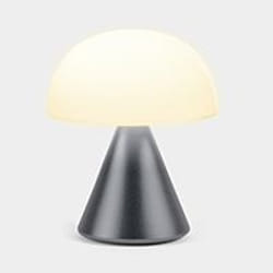 LEXON Mina lampe de table LED Gris, Métallique