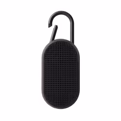 LEXON Mino T, Sans fil, 10 m, Enceinte portable mono, Noir, Acrylonitrile-Butadiène-Styrène (ABS), Zinc, Résistant à l’eau